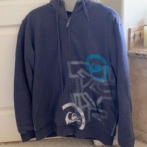 Quiksilver hooded lined jacket